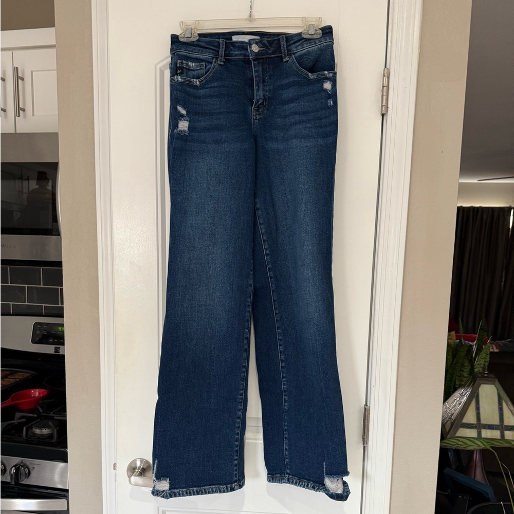Like new Kancan wide leg Decker jeans